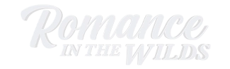 "Romance in the Wilds" movie logo - featuring cursive white text