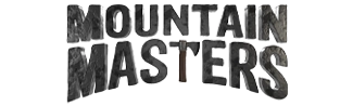 Mountain Masters Logo - styled in black lettering on a white background